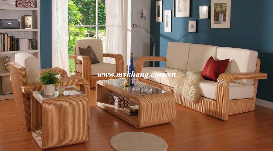 Mẫu ghế sofa khung gỗ - xu hướng cho nội thất phòng khách năm 2017