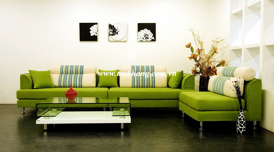 Mang đến vẻ tự nhiên cho nội thất ngôi nhà với gam màu xanh lá
