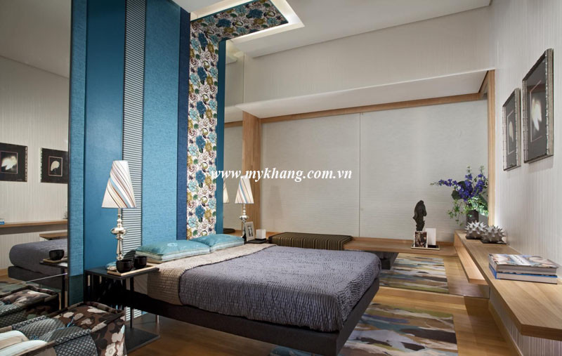 Thiết kế phòng ngủ đẹp với sắc màu cá tính, độc đáo