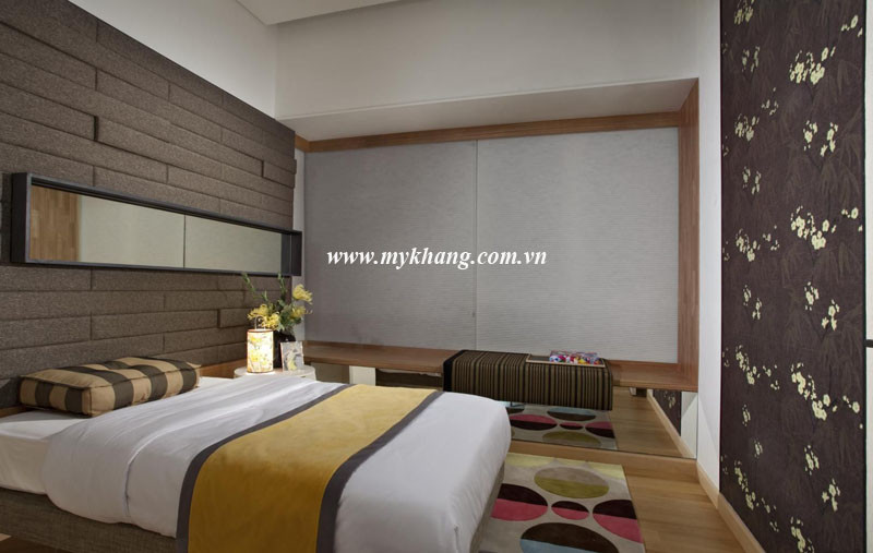 Thiết kế phòng ngủ đẹp với sắc màu cá tính, độc đáo